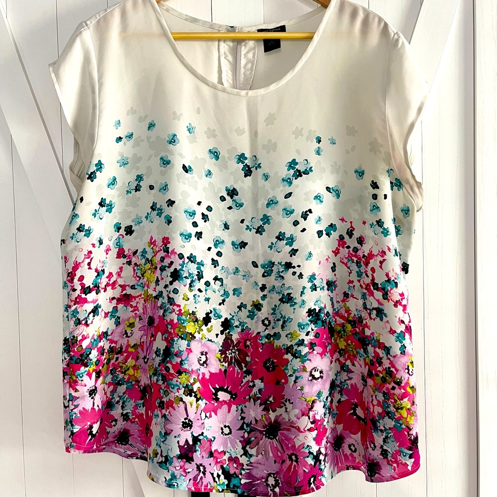 Loft floral blouse